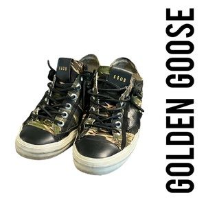 Golden Goose Deluxe Brand (GGDB) VStar2 Camo Sneaker 41